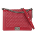 Large Boy, £1,600, Handbags, Red, Caviar Leather, Front view